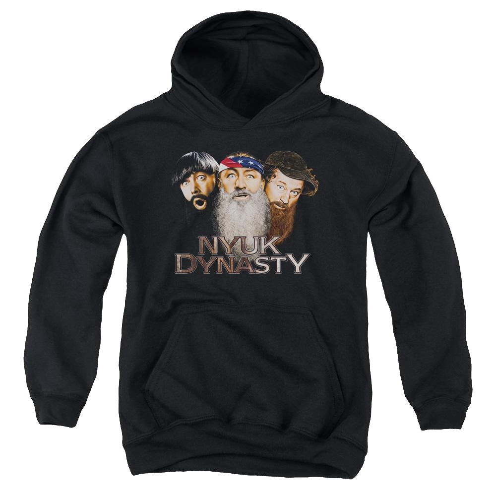 The Three Stooges Nyuk Dynasty 2 Youth Hoodie (Ages 8-12) Youth Hoodie (Ages 8-12) The Three Stooges   