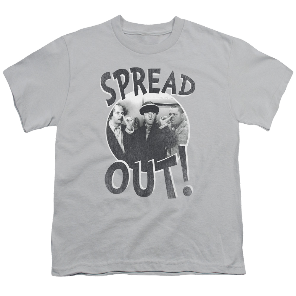 The Three Stooges Spread Out Youth T-Shirt (Ages 8-12) Youth T-Shirt (Ages 8-12) The Three Stooges   