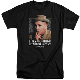 The Three Stooges Try To Think Men's Tall Fit T-Shirt Men's Tall Fit T-Shirt The Three Stooges   
