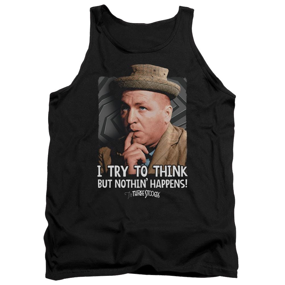 The Three Stooges Try To Think Men's Tank Men's Tank The Three Stooges   