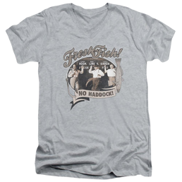 The Three Stooges Fresh Fish Men's V-Neck T-Shirt Men's V-Neck T-Shirt The Three Stooges   