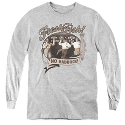 Three Stooges, The Fresh Fish - Youth Long Sleeve T-Shirt Youth Long Sleeve T-Shirt The Three Stooges   