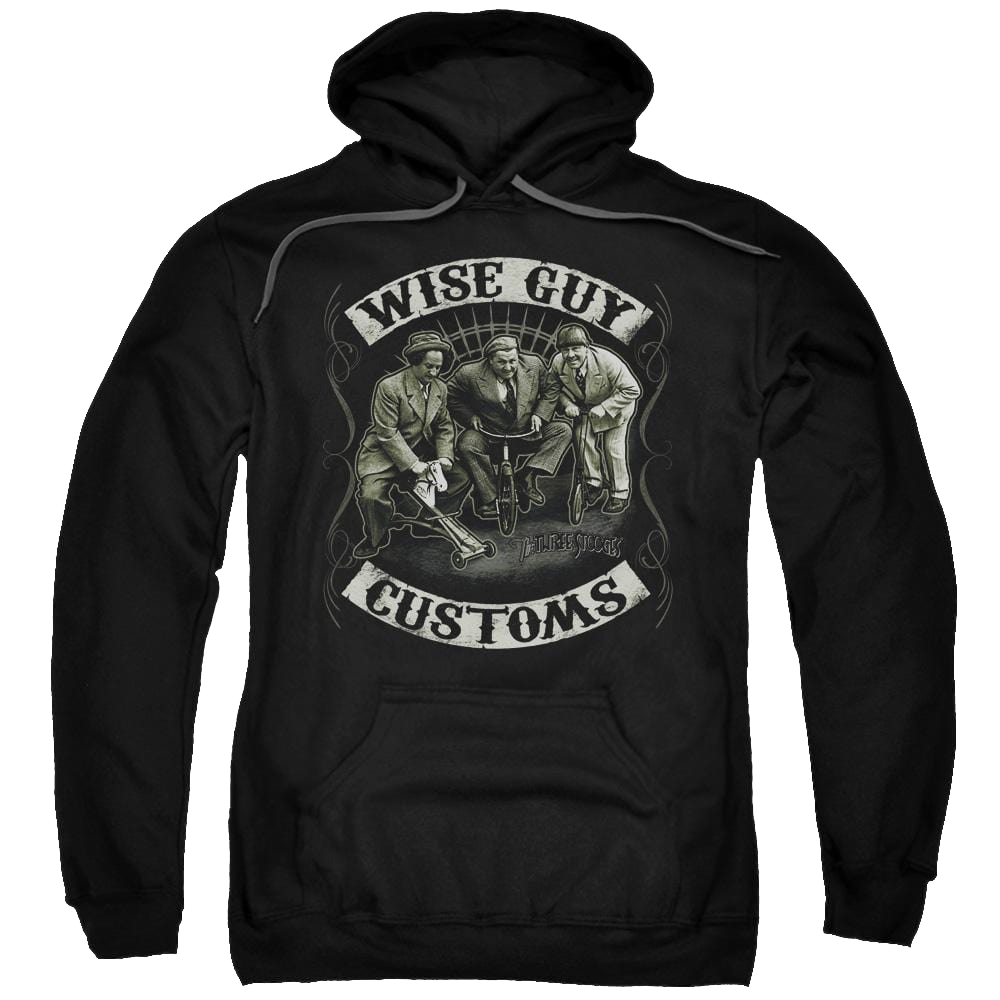 The Three Stooges Wise Guy Customs Pullover Hoodie Pullover Hoodie The Three Stooges   