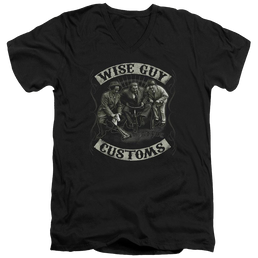 The Three Stooges Wise Guy Customs Men's V-Neck T-Shirt Men's V-Neck T-Shirt The Three Stooges   