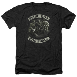 The Three Stooges Wise Guy Customs Men's Heather T-Shirt Men's Heather T-Shirt The Three Stooges   
