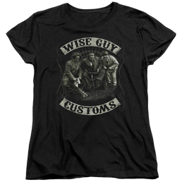 The Three Stooges Wise Guy Customs Women's T-Shirt Women's T-Shirt The Three Stooges   