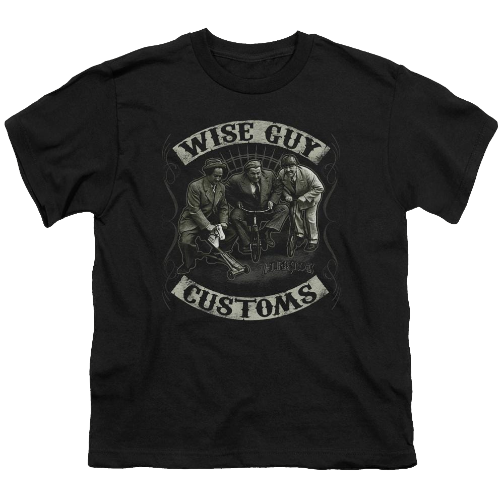 The Three Stooges Wise Guy Customs Youth T-Shirt (Ages 8-12) Youth T-Shirt (Ages 8-12) The Three Stooges   