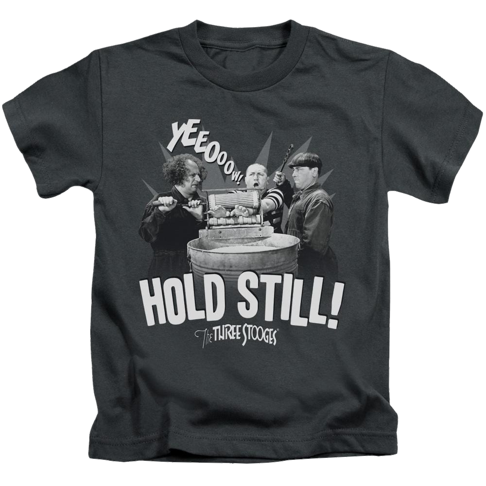 The Three Stooges Hold Still Kid's T-Shirt (Ages 4-7) Kid's T-Shirt (Ages 4-7) The Three Stooges   