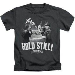 The Three Stooges Hold Still Kid's T-Shirt (Ages 4-7) Kid's T-Shirt (Ages 4-7) The Three Stooges   
