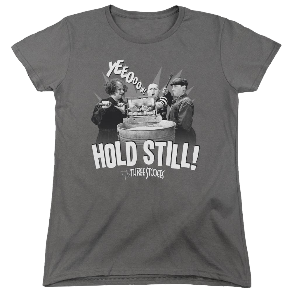 The Three Stooges Hold Still Women's T-Shirt Women's T-Shirt The Three Stooges   