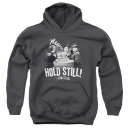 The Three Stooges Hold Still Youth Hoodie (Ages 8-12) Youth Hoodie (Ages 8-12) The Three Stooges   