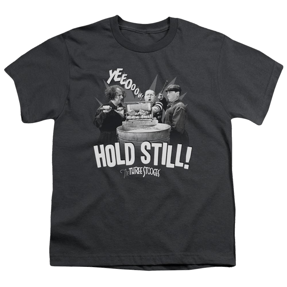 The Three Stooges Hold Still Youth T-Shirt (Ages 8-12) Youth T-Shirt (Ages 8-12) The Three Stooges   
