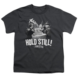 The Three Stooges Hold Still Youth T-Shirt (Ages 8-12) Youth T-Shirt (Ages 8-12) The Three Stooges   