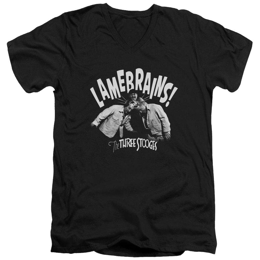The Three Stooges Lamebrains Men's V-Neck T-Shirt Men's V-Neck T-Shirt The Three Stooges   