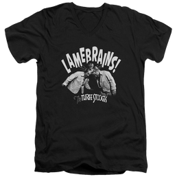 The Three Stooges Lamebrains Men's V-Neck T-Shirt Men's V-Neck T-Shirt The Three Stooges   