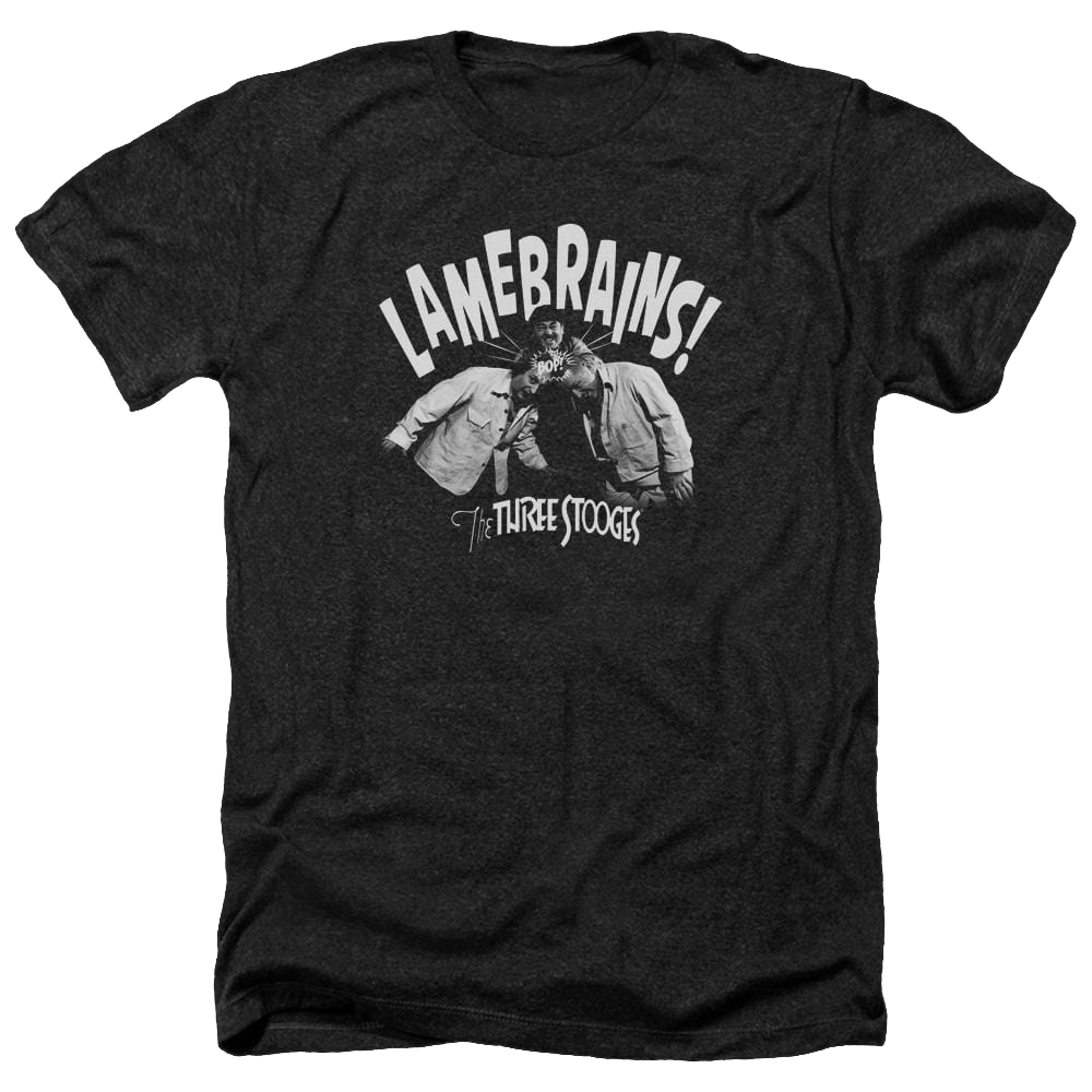 The Three Stooges Lamebrains Men's Heather T-Shirt Men's Heather T-Shirt The Three Stooges   