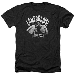 The Three Stooges Lamebrains Men's Heather T-Shirt Men's Heather T-Shirt The Three Stooges   