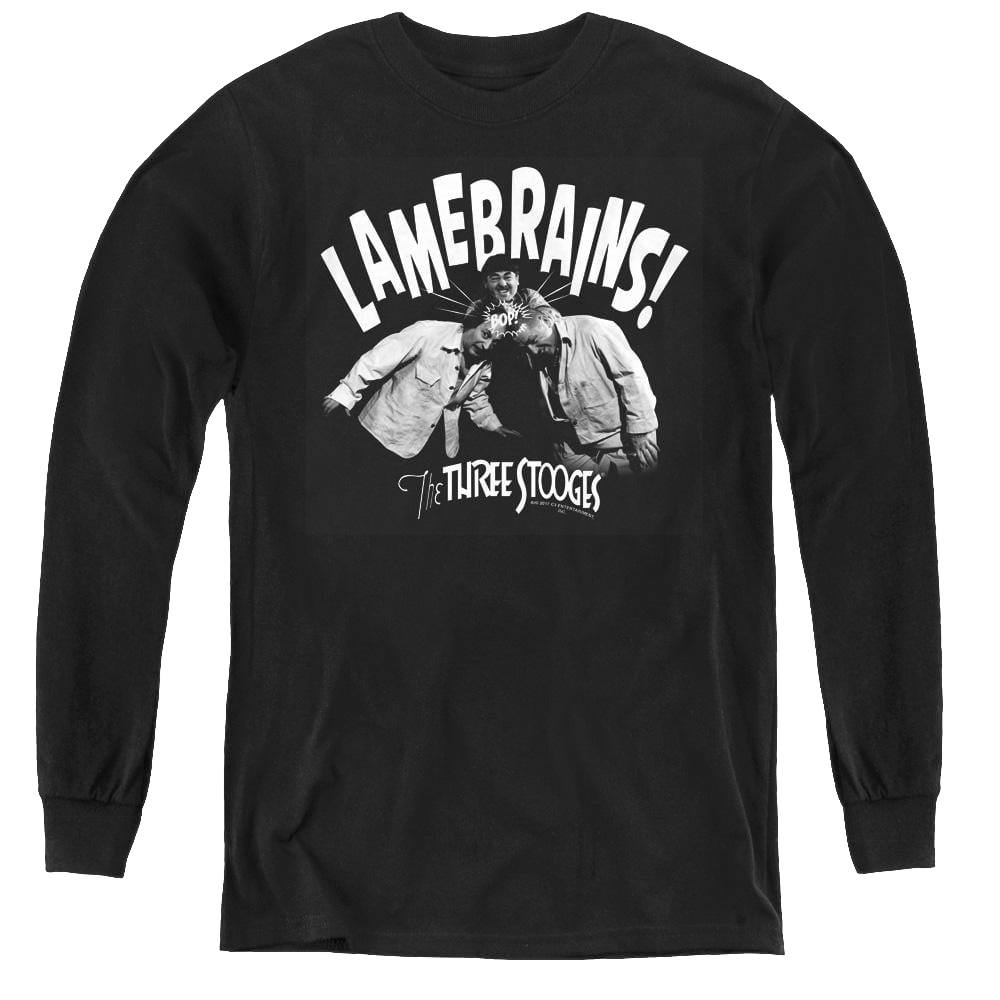 Three Stooges, The Lamebrains - Youth Long Sleeve T-Shirt Youth Long Sleeve T-Shirt The Three Stooges   