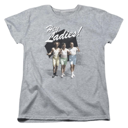The Three Stooges Hey Ladies Women's T-Shirt Women's T-Shirt The Three Stooges   