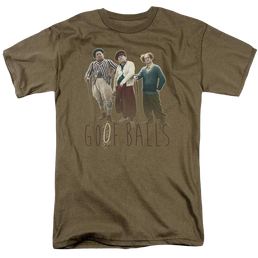 Three Stooges, The Goof Balls - Men's Regular Fit T-Shirt Men's Regular Fit T-Shirt The Three Stooges   