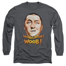 The Three Stooges Woob Woob Woob Men's Long Sleeve T-Shirt Men's Long Sleeve T-Shirt The Three Stooges   