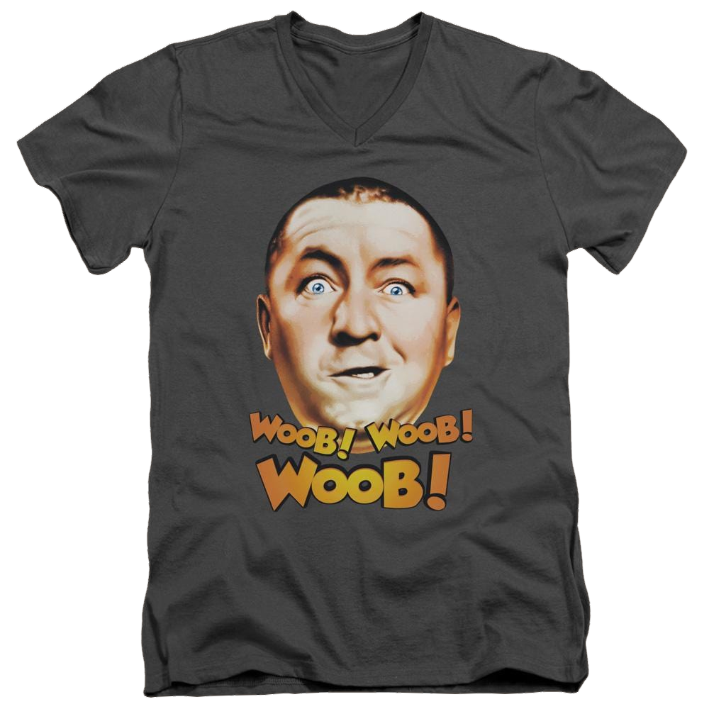 The Three Stooges Woob Woob Woob Men's V-Neck T-Shirt Men's V-Neck T-Shirt The Three Stooges   