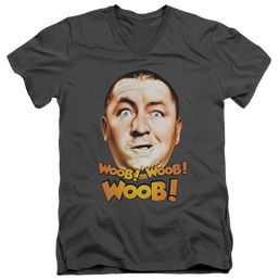 The Three Stooges Woob Woob Woob Men's V-Neck T-Shirt Men's V-Neck T-Shirt The Three Stooges   