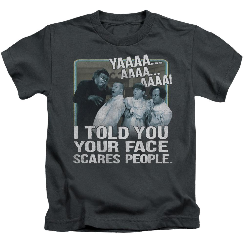 The Three Stooges Scares People Kid's T-Shirt (Ages 4-7) Kid's T-Shirt (Ages 4-7) The Three Stooges   