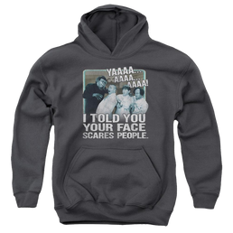 The Three Stooges Scares People Youth Hoodie (Ages 8-12) Youth Hoodie (Ages 8-12) The Three Stooges   