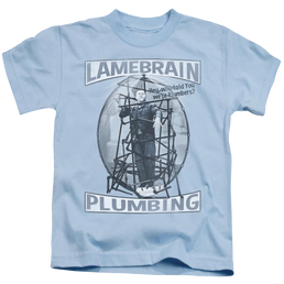 The Three Stooges Lanebrain Plumbing Kid's T-Shirt (Ages 4-7) Kid's T-Shirt (Ages 4-7) The Three Stooges   