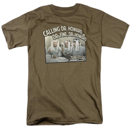Three Stooges, The Doctor - Men's Regular Fit T-Shirt Men's Regular Fit T-Shirt The Three Stooges   