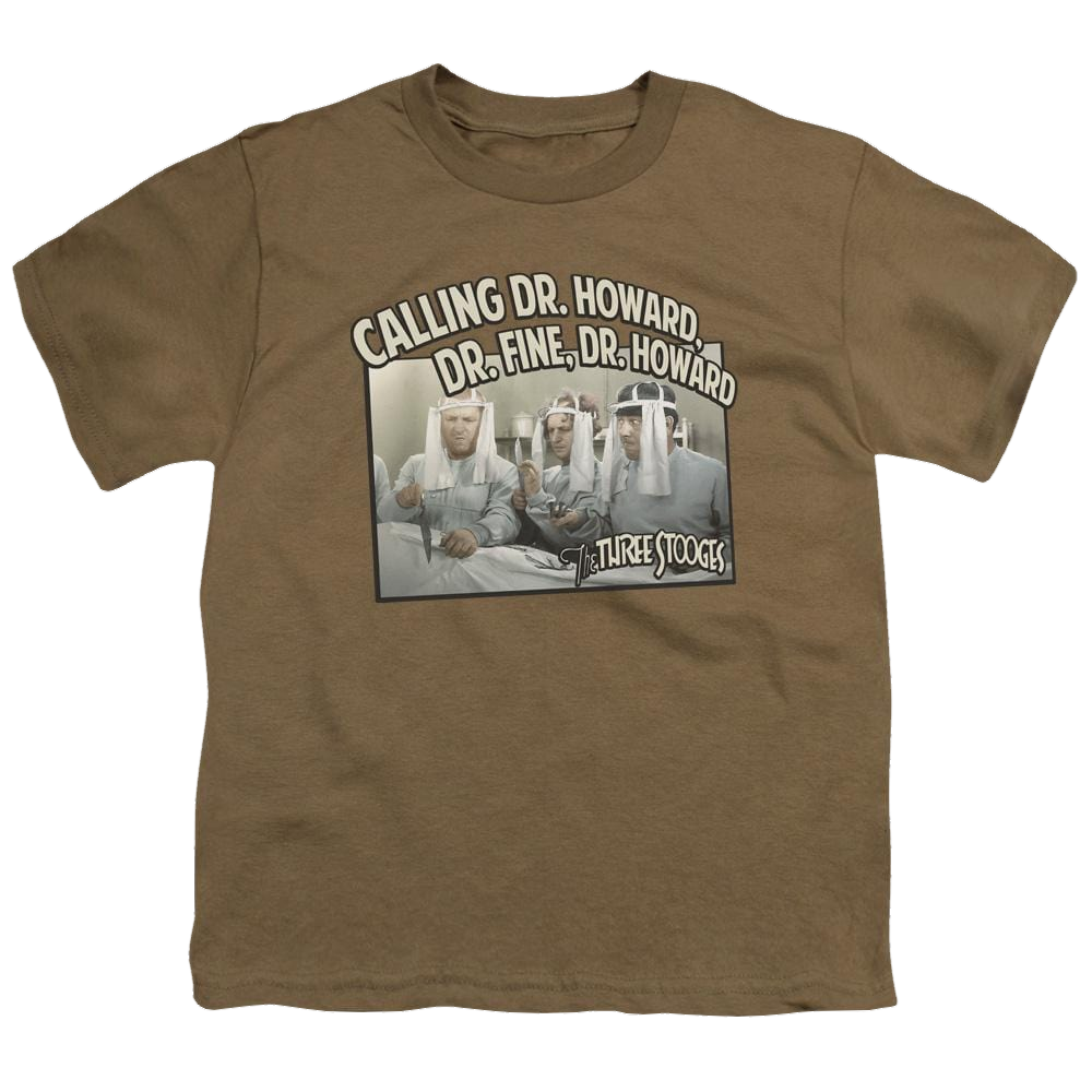 The Three Stooges Doctor Youth T-Shirt (Ages 8-12) Youth T-Shirt (Ages 8-12) The Three Stooges   