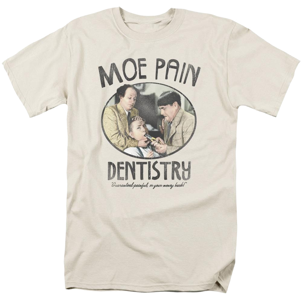 The Three Stooges Moe Pain Men's Regular Fit T-Shirt Men's Regular Fit T-Shirt The Three Stooges   