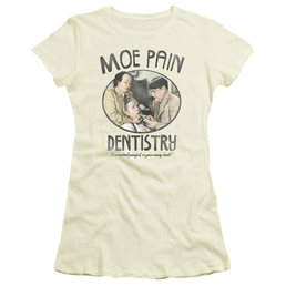 The Three Stooges Moe Pain Juniors T-Shirt Juniors T-Shirt The Three Stooges   