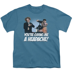 The Three Stooges Headache Youth T-Shirt (Ages 8-12) Youth T-Shirt (Ages 8-12) The Three Stooges   