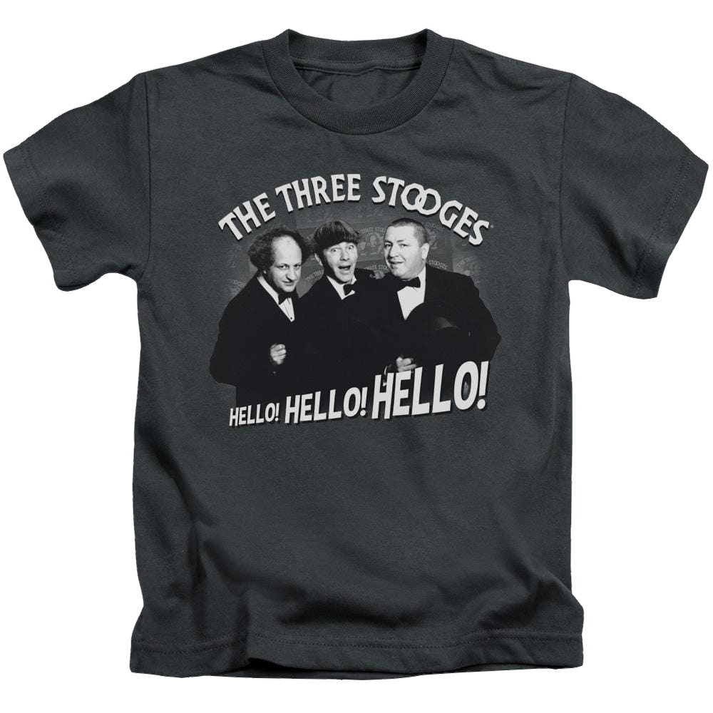 The Three Stooges Hello Again Kid's T-Shirt (Ages 4-7) Kid's T-Shirt (Ages 4-7) The Three Stooges   