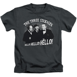 The Three Stooges Hello Again Kid's T-Shirt (Ages 4-7) Kid's T-Shirt (Ages 4-7) The Three Stooges   