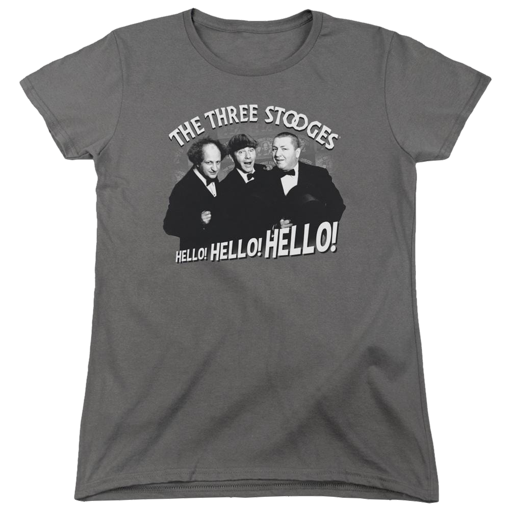 The Three Stooges Hello Again Women's T-Shirt Women's T-Shirt The Three Stooges   