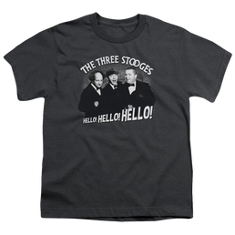The Three Stooges Hello Again Youth T-Shirt (Ages 8-12) Youth T-Shirt (Ages 8-12) The Three Stooges   