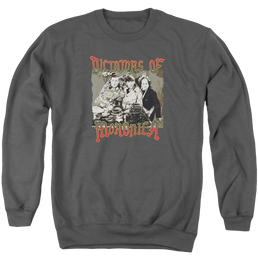 The Three Stooges Moronica Men's Crewneck Sweatshirt Men's Crewneck Sweatshirt The Three Stooges   