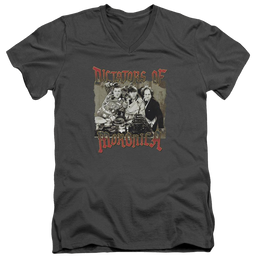 The Three Stooges Moronica Men's V-Neck T-Shirt Men's V-Neck T-Shirt The Three Stooges   