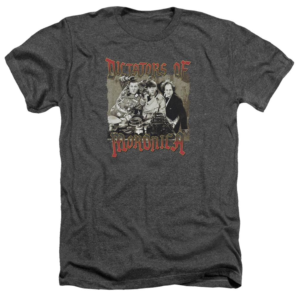 The Three Stooges Moronica Men's Heather T-Shirt Men's Heather T-Shirt The Three Stooges   