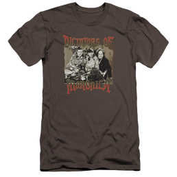 The Three Stooges Moronica Men's Premium Slim Fit T-Shirt Men's Premium Slim Fit T-Shirt The Three Stooges   