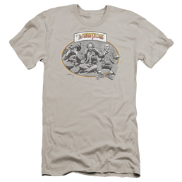 The Three Stooges Monkey See Men's Premium Slim Fit T-Shirt Men's Premium Slim Fit T-Shirt The Three Stooges   
