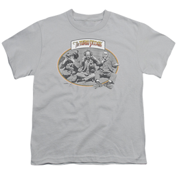 The Three Stooges Monkey See Youth T-Shirt (Ages 8-12) Youth T-Shirt (Ages 8-12) The Three Stooges   