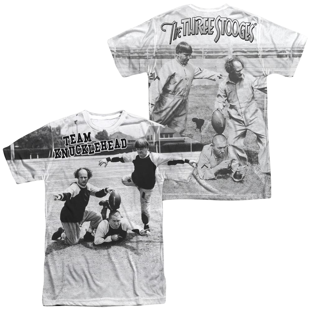 The Three Stooges Team Knucklehead Men's All Over Print T-Shirt Men's All-Over Print T-Shirt The Three Stooges   