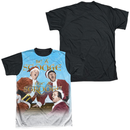 The Three Stooges Be A Stooge Men's Black Back T-Shirt Men's Black Back T-Shirt The Three Stooges   
