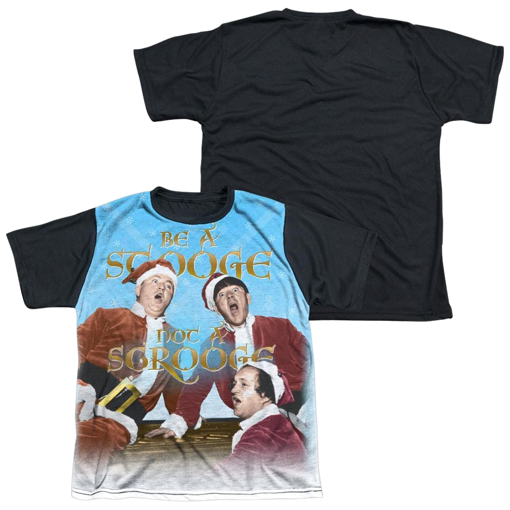 The Three Stooges Be A Stooge Youth Black Back T-Shirt (Ages 8-12) Youth Black Back T-Shirt (Ages 8-12) The Three Stooges   