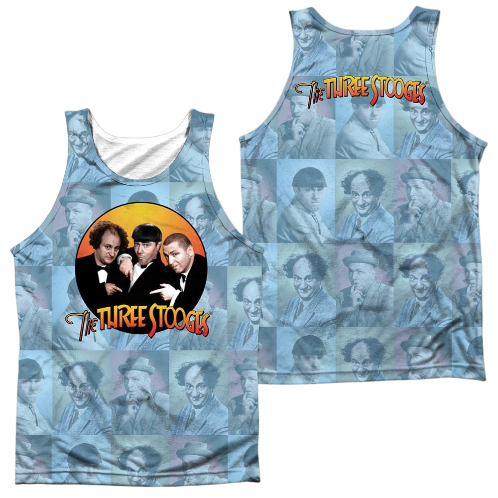 The Three Stooges Portraits Men's All Over Print Tank Men's All Over Print Tank The Three Stooges   