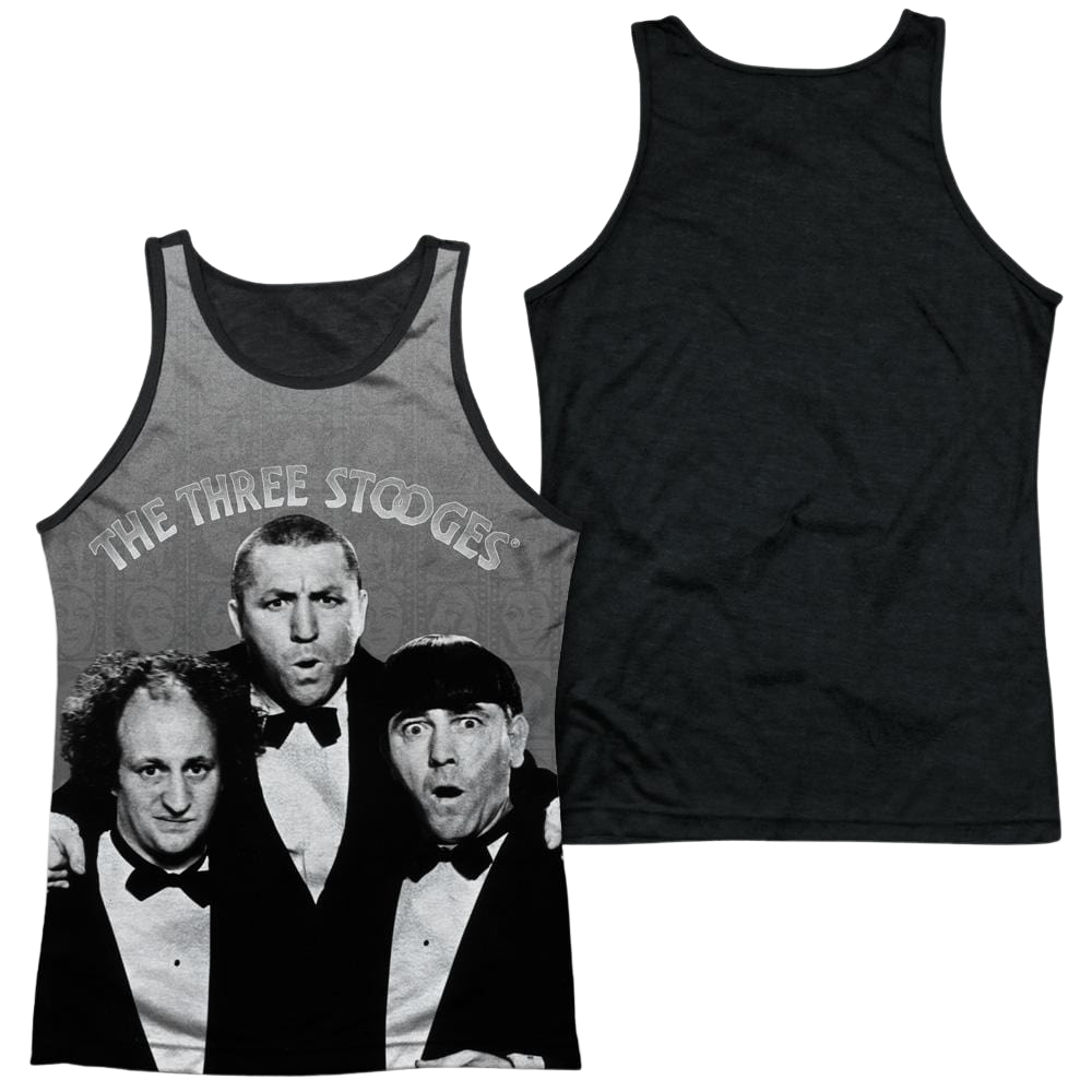 The Three Stooges Classy Fellas Men's Black Back Tank Men's Black Back Tank The Three Stooges   